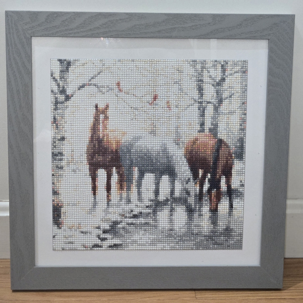 Bead Art Horses cape Cod artist